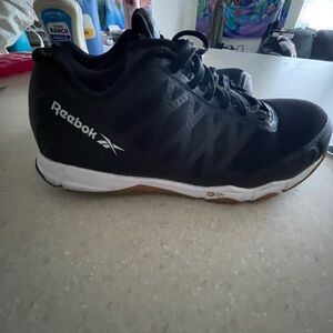 Reebok Women’s/ Men Black and White Athletic Shoes